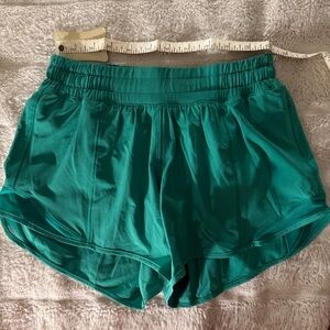 Lululemon Athletica Turquoise Athletic Shorts